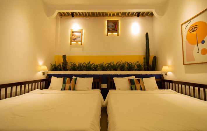 Phòng 2 giường lớn - Hacoda Homestay Côn Đảo